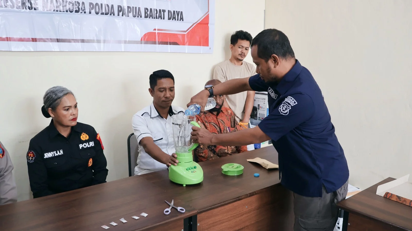 Perangi Narkoba, Ditresnarkoba Polda Pbd Musnahkan 3,36 Gram Sabu