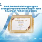 Bank Banten Raih Penghargaan Sebagai Popular Brand Kategori Jasa Keuangan Perbankan Daerah