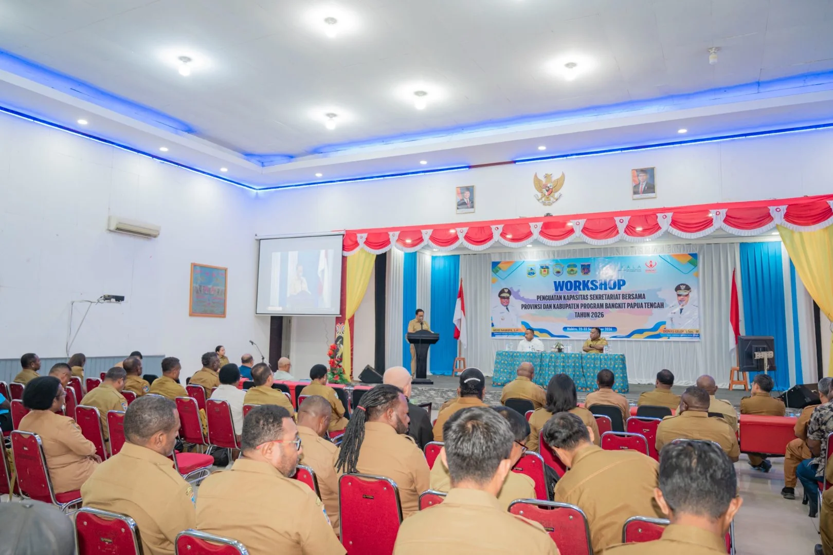 Sekber Program Bangkit Diperkuat, Pemprov Papua Tengah Dorong Satu Data Dan Kerja Terintegrasi