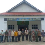 Dukung Ketahanan Pangan, Gerak 08 Sumut Dan Brigif Tp 36 Harajaon Marpitu Jalin Sinergitas