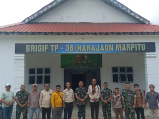 Dukung Ketahanan Pangan, Gerak 08 Sumut Dan Brigif Tp 36 Harajaon Marpitu Jalin Sinergitas