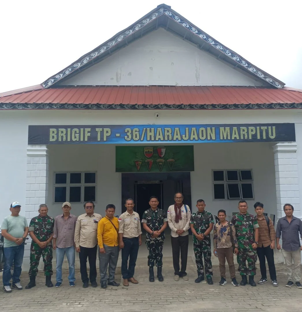 Dukung Ketahanan Pangan, Gerak 08 Sumut Dan Brigif Tp 36 Harajaon Marpitu Jalin Sinergitas