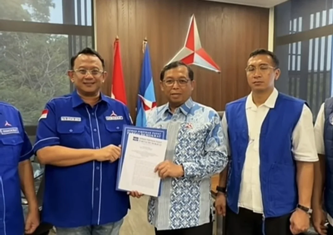 Anton Sukartono Suratto Terima Sk Ketua Dpd Demokrat Jabar: Amanah Dan Harapan Baru Menuju 2029