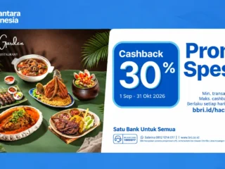 Bri Hadirkan Cashback 30% Di Hachi Garden, Transaksi Pakai Qris Brimo