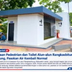 Air Kembali Normal, Toilet Alun-Alun Rangkasbitung Rampung