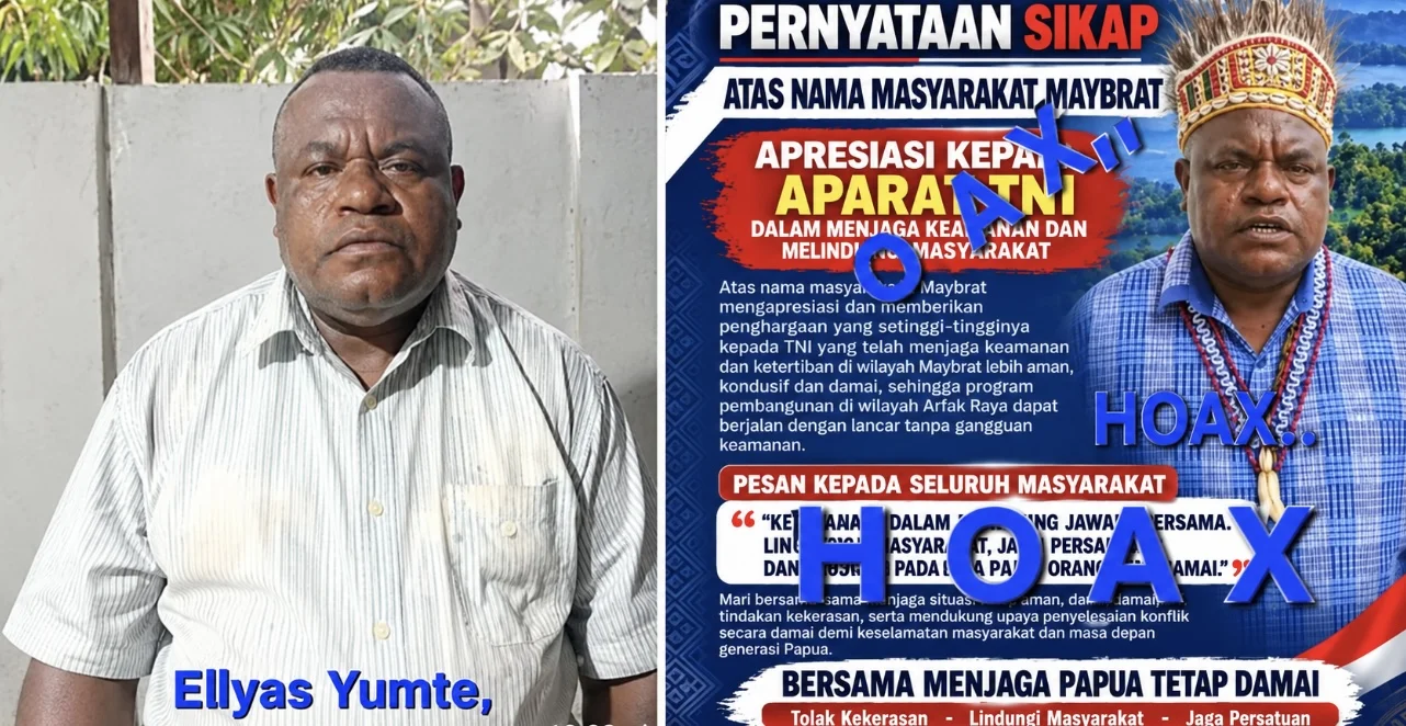 Ellyas Yumte Bantah Pamflet Yang Catut Nama Dan Fotonya, Desak Pelaku Segera Klarifikasi