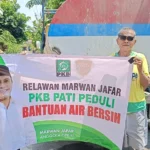 Bantu Warga Terdampak Kekeringan, Marwan Jafar Salurkan 150 Tangki Air Bersih Di Pati