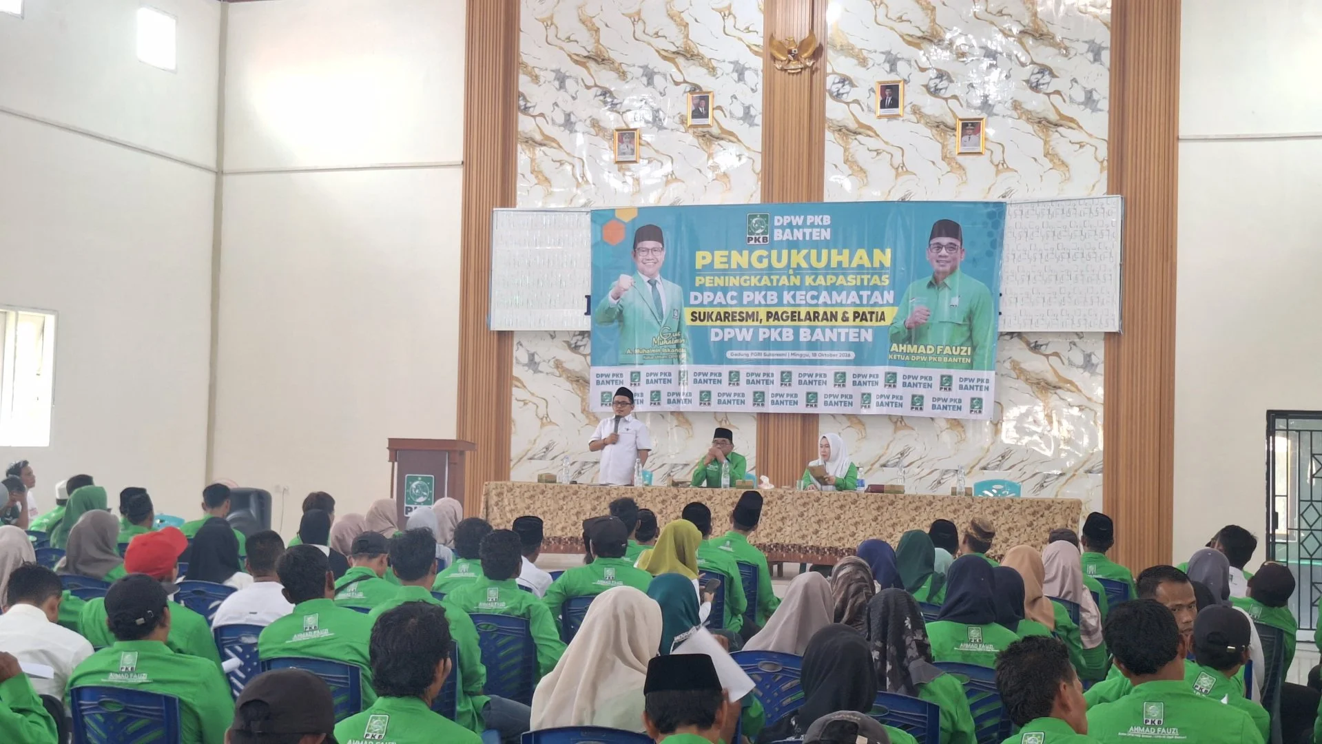 Pengukuhan Dpac Pkb Se-Pandeglang, Mahrus Shalah : Jangan Hanya Hadir Saat Pemilu, Pkb Harus Selalu Ada Untuk Masyarakat