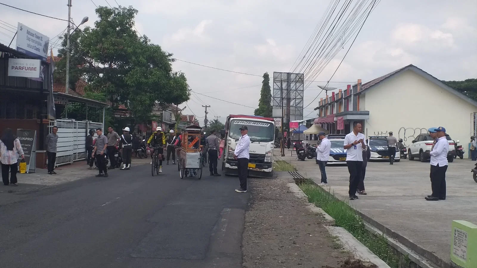 Pemeriksaan Kendaraan Di Jalan Raya Sukekerta, Tekan Angka Ktmdu