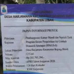 Pupr Lebak Tegaskan Pembangunan Spald-S Harjawana Mengacu Pada Perencanaan, Pemeriksaan Teknis Jadi Acuan