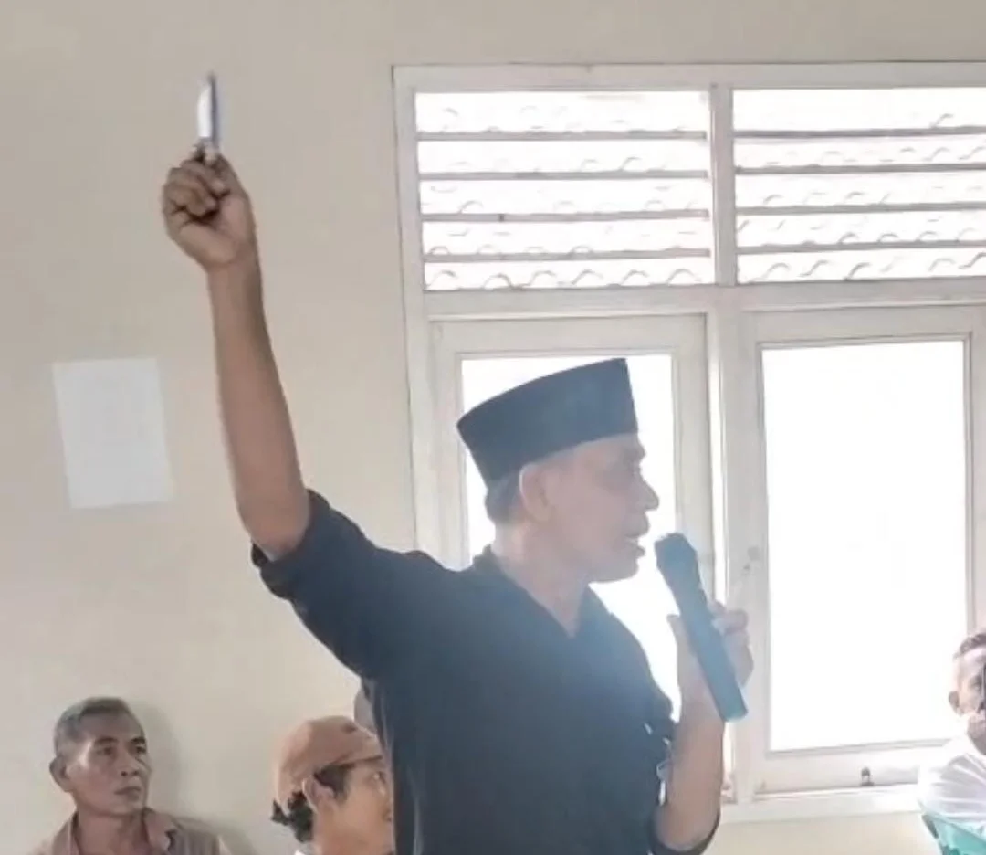 Haji Uyung Tantang Kejelasan Klaim Lahan 6,8 Hektare Di Curugbadak: “Buka Riwayat Tanahnya!”