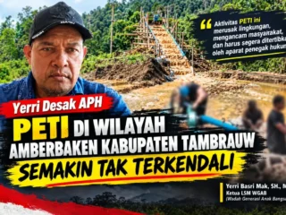 Dugaan Tambang Emas Tanpa Izin Di Amberbaken, Lsm Wgab Minta Pemeriksaan Lapangan