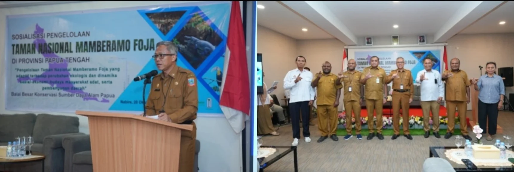 Mamberamo Foja Jadi Taman Nasional, Pemprov Papua Tengah Tekankan Hak Masyarakat Adat