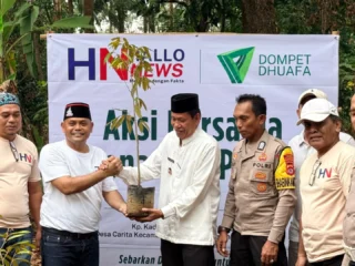 Peduli Warga Dan Lingkungan, Hallonews Gelar Tiga Aksi Sosial Di Pandeglang